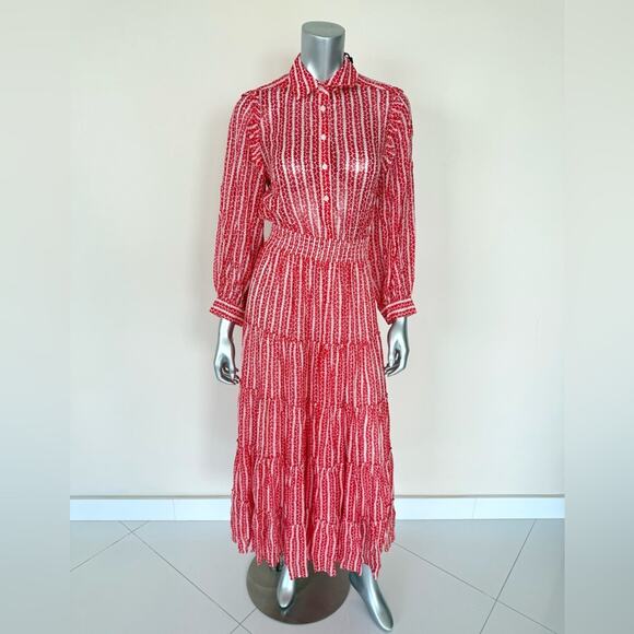 NWT!!! The Kooples women maxi dress size 1 or S Retail 525$ - Picture 1 of 12